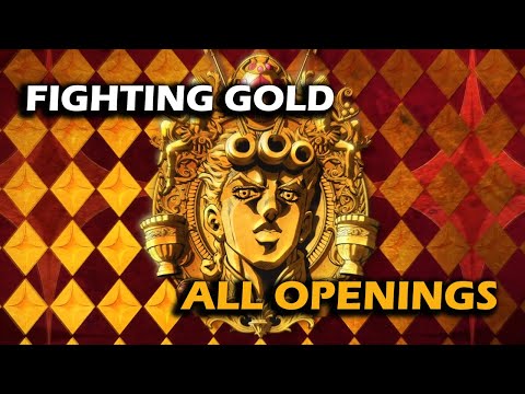 Fighting Gold but it's a mashup all Jojo Openings