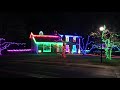 2020 Christmas Lights Synced To Christmas Vacation Theme