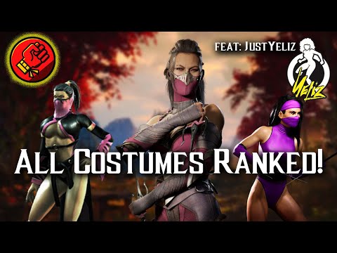 All 22 Mileena Costumes Ranked!  Mortal Kombat Ranking (feat. @JustYeliz)