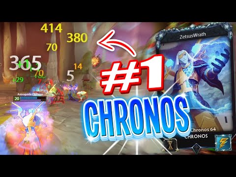 I Watched The NUMBER 1 CHRONOS in Smite... His Build is INSANE!