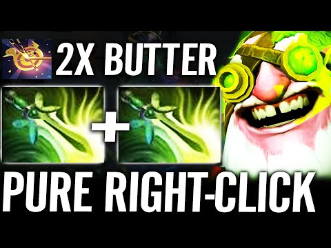 🔥 2x Butterfly SNIPER 250+ Max Agility Build — GODLIKE Carry 100% Pure Right-click META Dota 2 Pro