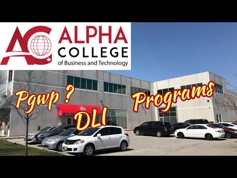 Alpha College of Business and Technology Programs DLI PGWP