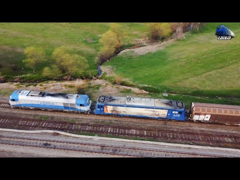 🚁 Siemens Hercules 🚆 2016 920-8 & LEMA 🚊 480 030-8 in Șuncuiuș - 20 April 2022