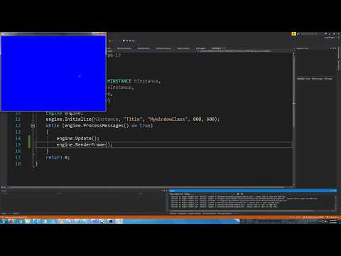 C++ DirectX 11 Engine Tutorial 9 - Initialization - Create Swapchain / Device / DeviceContext