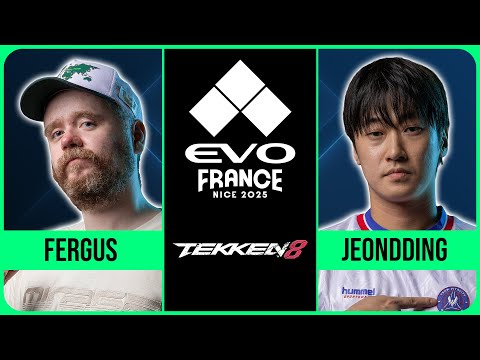 Evo France 2025: TEKKEN 8 | Fergus vs JeonDDing | Winners Finals