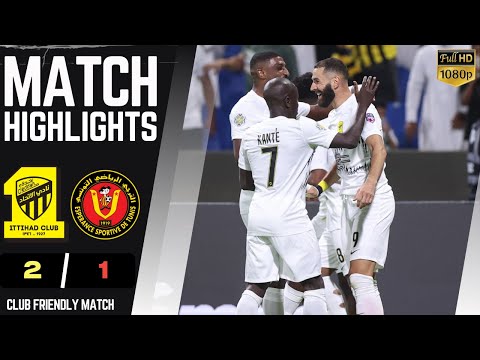 Al Ittihad vs Es Tunis Benzema Debut🔥 Match HighLights 2023