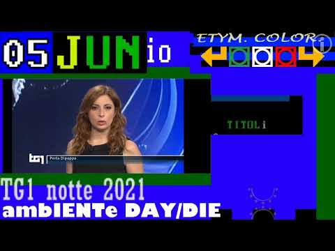 titoli TG1 notte 05 giugno 2021