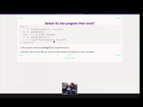 ETE 2012  Tony Morris & Runar Bjarnason  Dependency Injection w/o the Gymnastics