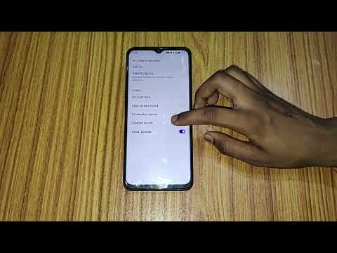 Realme Q2i me touch sound off kaise kare, How to turn off touch sound