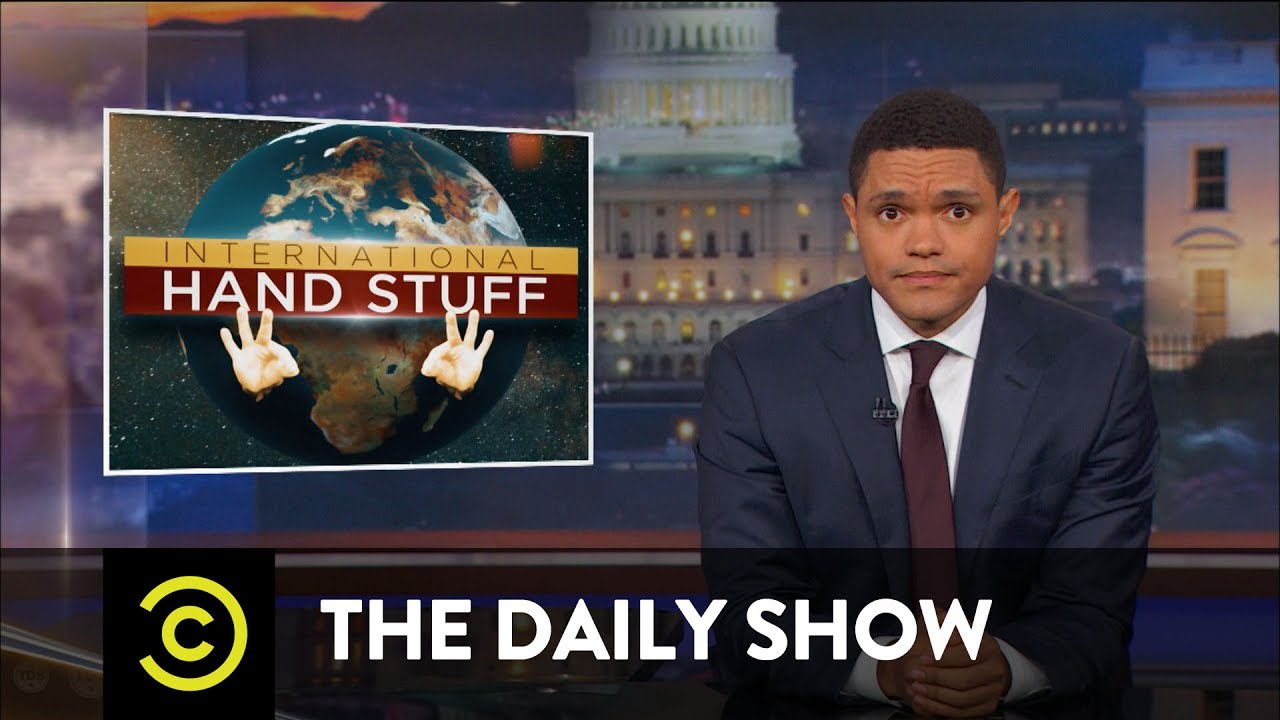 Trump Abroad: Oh, the Places Those Tiny Hands Will Go!: The Daily Show - YouTube