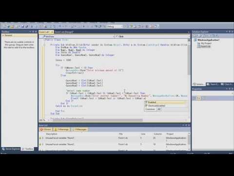 VB.Net: 3-Digits Lotto (Full Tutorial) 2017