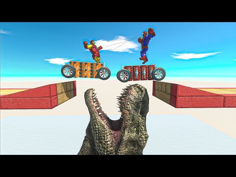 Units Crash on Four Wheels - Animal Revolt Battle Simulator