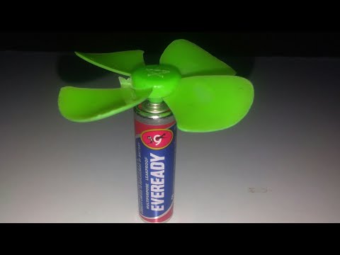 how to make a fan without motor and battery