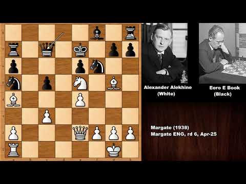 A Masterpiece by Alekhine: Reading Book Like a Book