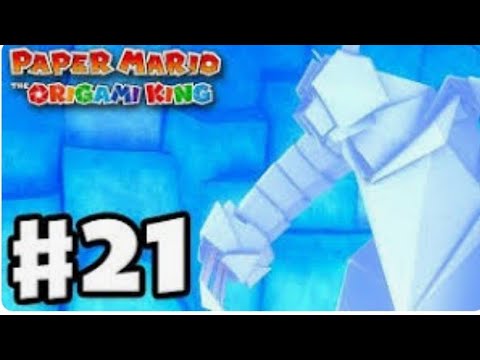 Ice Velemental Temple pt 21 Paper Mario The Origami King