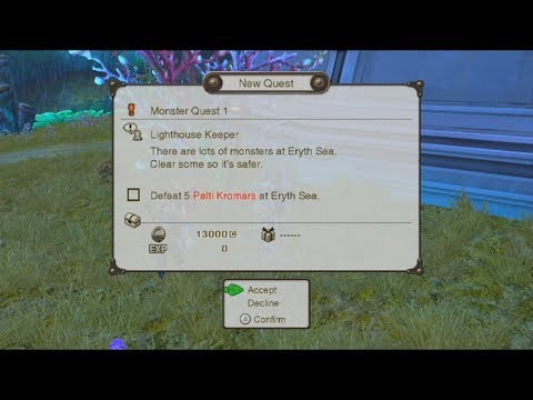 Xenoblade Chronicles - Monster Quest 1 & 2 - Eryth Sea