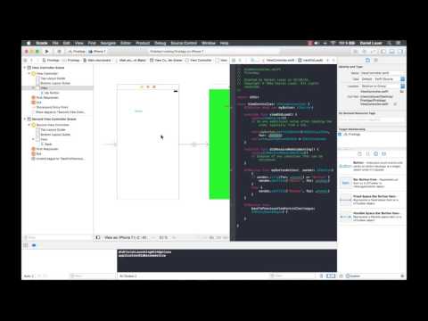 24. Storyboards vs. Code: Change Appearence (iOS Application Development with Swift 3.0)
