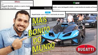 BUGATTI BOLIDE_O CARRO MAIS BONITO DO MUNDO