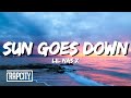 Lil Nas X - SUN GOES DOWN (Lyrics)