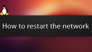 How to restart the network - Ubuntu