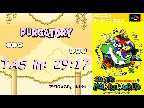 [TAS] Purgatory (SMW Hack) 100% in 29:17