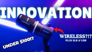 WORLDS FIRST Wireless Dynamic Microphone for Streaming? | Comica EJoy D10 PRO Review