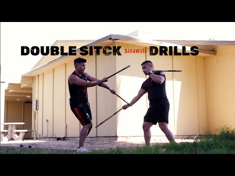 Filipino Marital Arts: Double Stick Sinawali Drills