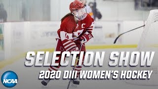 NCAA DIII women's hockey selection show | Bracket reveal