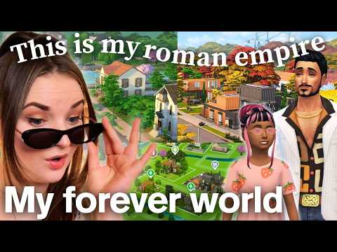 Recapping the unhinged lore of my sims 4 forever world save file