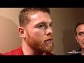 CANELO ALVAREZ IMPRESSED BY RYAN GARCIA'S SKILLS & STYLE "HE'LL BE READY SOON FOR A WORLD TITLE"