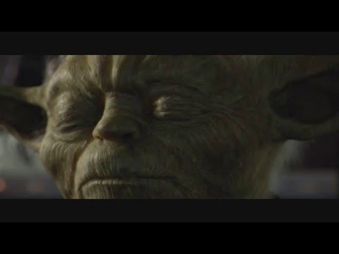 Star Wars:  Yoda Connects with Qui Gon Jinn