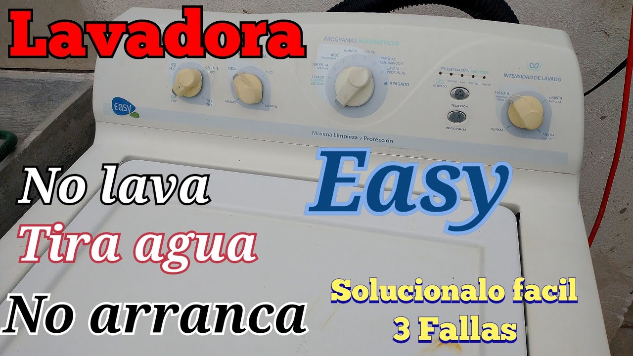 Watch 👷Lavadora easy 17 kg 3 fallas constantes Now 👷Lavadora easy 17 kg 3 fallas constantes