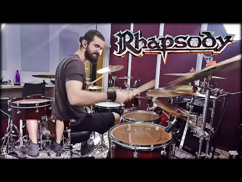 RHAPSODY - HOLY THUNDERFORCE | DRUM COVER | PEDRO TINELLO
