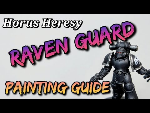 An Easy RAVEN GUARD Painting Guide!