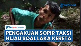 Pengakuan Sopir Taksi Hijau yang Diduga Penyebab Kecelakaan KRL Vs KA Argo Bromo Anggrek di Bekasi