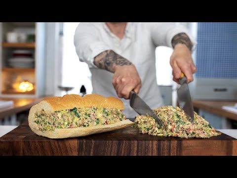 The BEST Italian Chopped Sandwich EVER (probably)