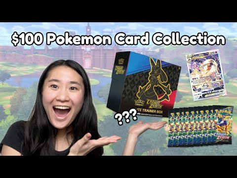 Starting a Pokemon card collection with $100 from SCRATCH!!