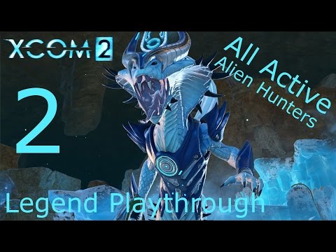 XCOM 2 Legend (All Active, Alien Hunters) - Part 2 - Viper King [Eng]