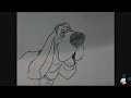 Pencil Test Walt Disney S Lady And The Tramp 1955 Frank Thomas HD