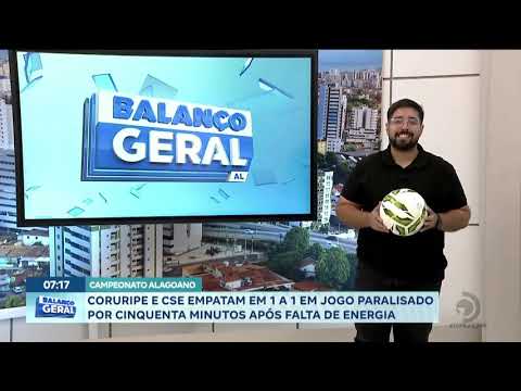 Coruripe 1x1 CSE - Campeonato Alagoano 2026
