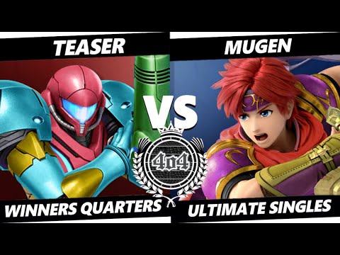 4o4 Smash Night 96 - Teaser (Samus) vs Mugen (Roy) - Winners Quarter-Final