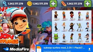 SUBWAY SURFERS MOD APK DINHEIRO INFINITO VERSÃO 3.59.1 ATUALIZADO 2026