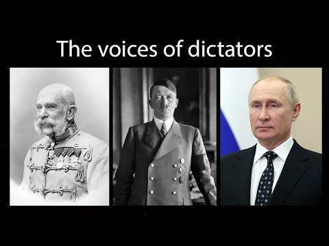 the sounds of dictators - voices of 27 dictators