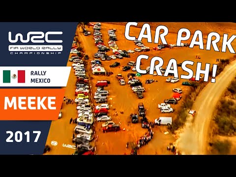 WRC+ All Live Replay of Kris Meeke CRASH Rally Mexico 2017 Power Stage.