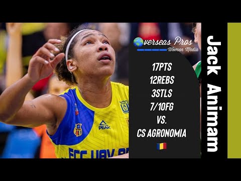 Jack Animam: 17PTS 12REBS 3STLS vs CS Agronomia | Romania Liga Națională