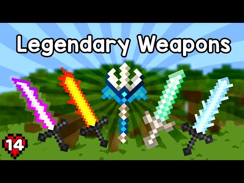 I Got Every Legendary Weapon in Minecraft Hardcore