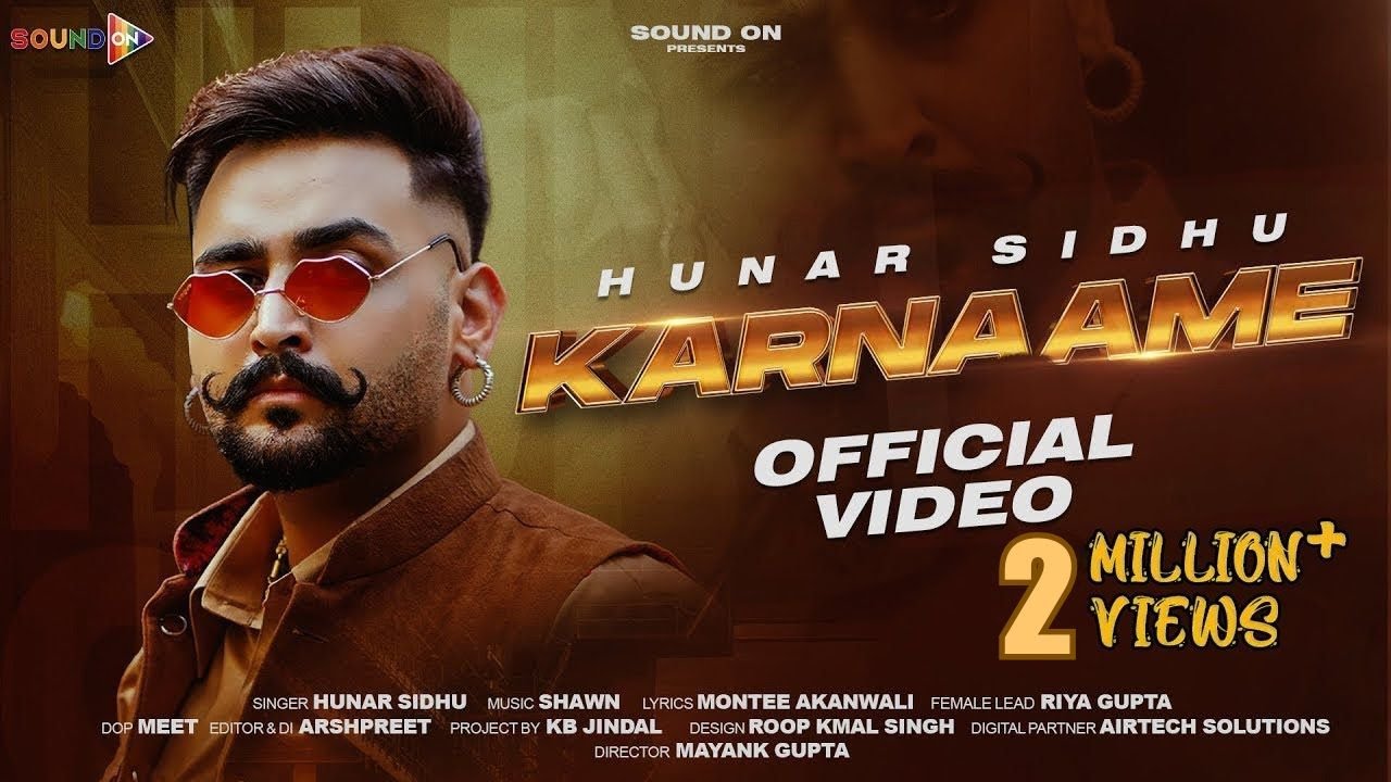 Karnaame Lyrics | Hunar Sidhu