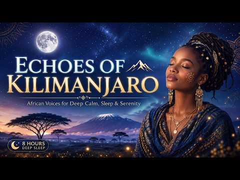 Echoes of Kilimanjaro 🏔️ | African Voices for Deep Calm, Sleep & Serenity