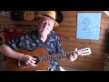 Acoustic Blues Lesson - Blind Blake/David Bromberg - "Chump Man Blues"