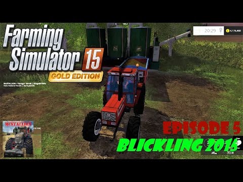 FS 15 TIMELAPSE Blickling Farm  2015 #5 Feeding the Cows!!!